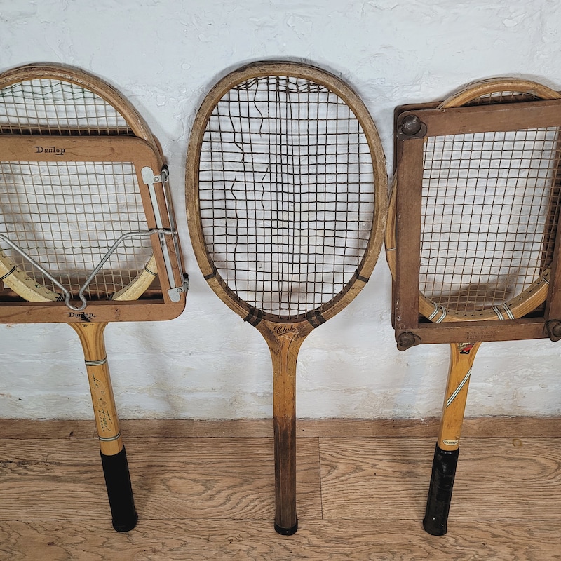 Wooden Tennis Racket - Etsy