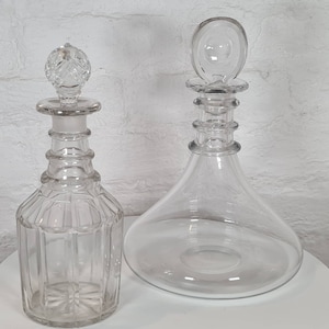 Vintage Lead Crystal Decanters