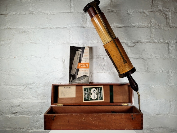 アンティーク フラー電卓（説明書付き）/スタンレー フラー電卓/円筒