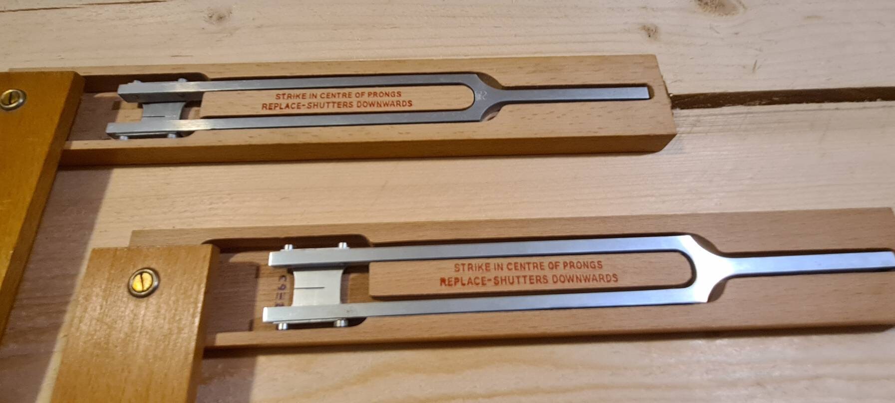 CLEARANCE VIntage Tuning Forks / Two Vintage Tuning Forks / Etsy