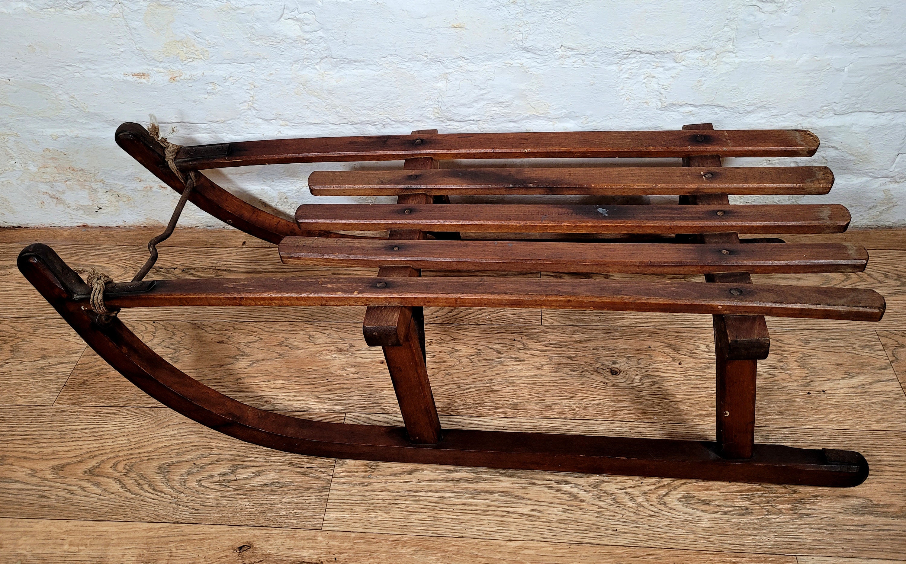 Vintage Wooden Sleigh / Vintage Child's Sleigh / Wooden Vintage Wooden Sleigh / Vintage Child's Sleigh / Wooden