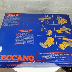 Meccano boite n° 5 complète - années 70-80