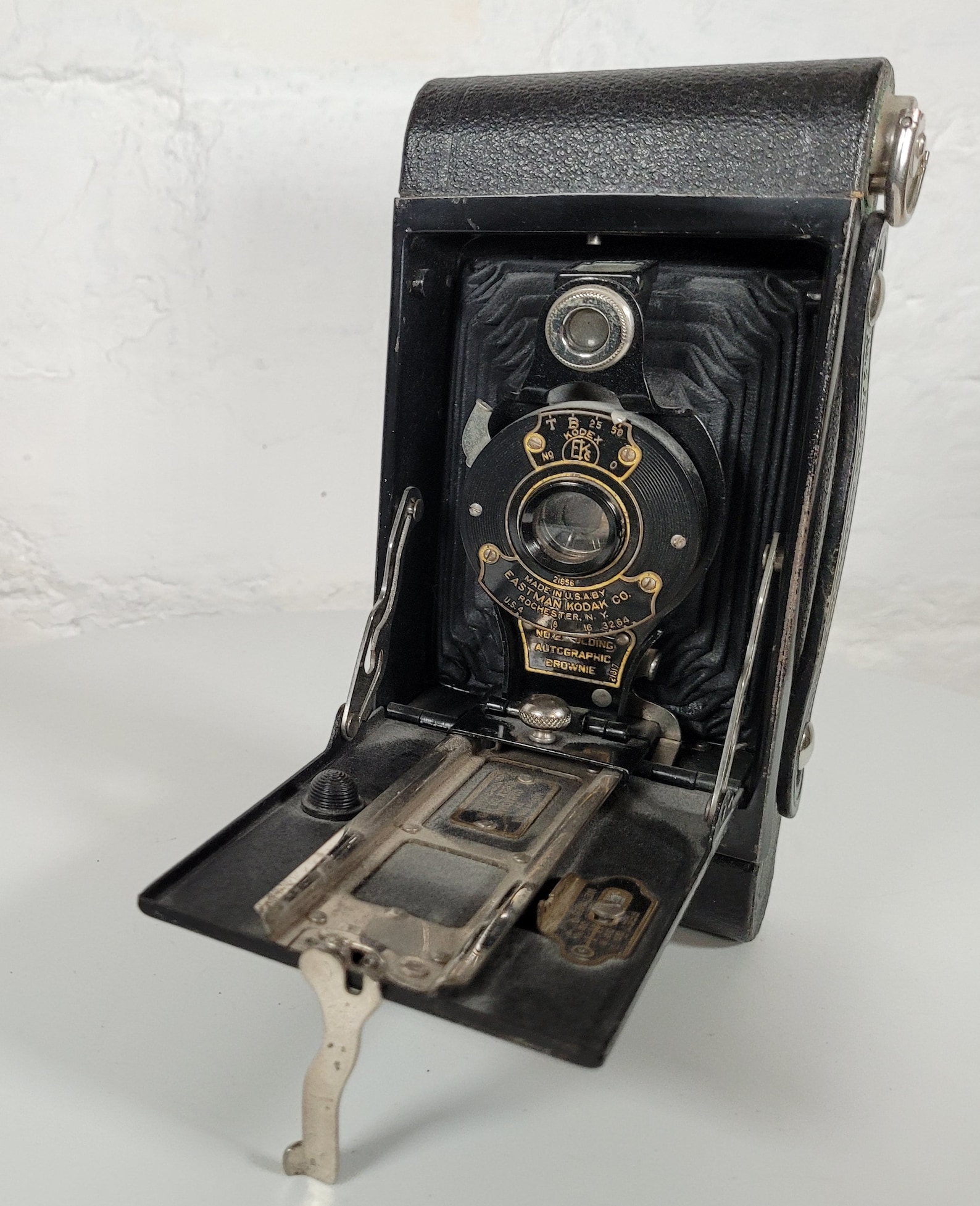 Appareil Photo Ancien Kodak Folding 2A Autographic Brownie - Vintage