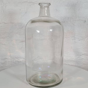 Vintage Chemist&#39;s Bottle / Vintage Labratory Equipment / Vase