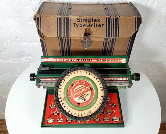 Simplex Typewriter タイプライター
