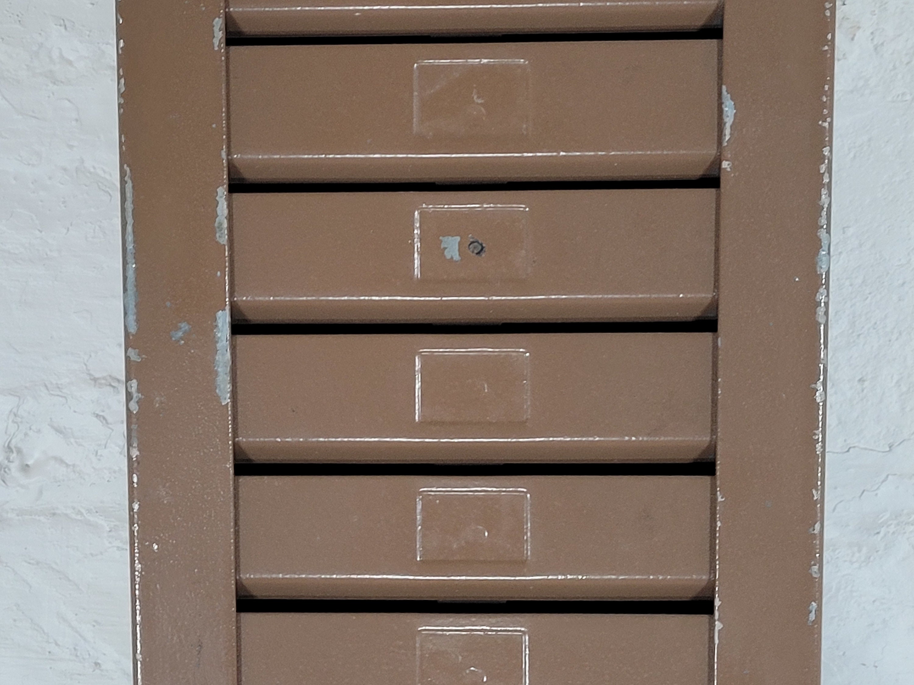 Vintage Industrial Clockingin Card Holder Etsy