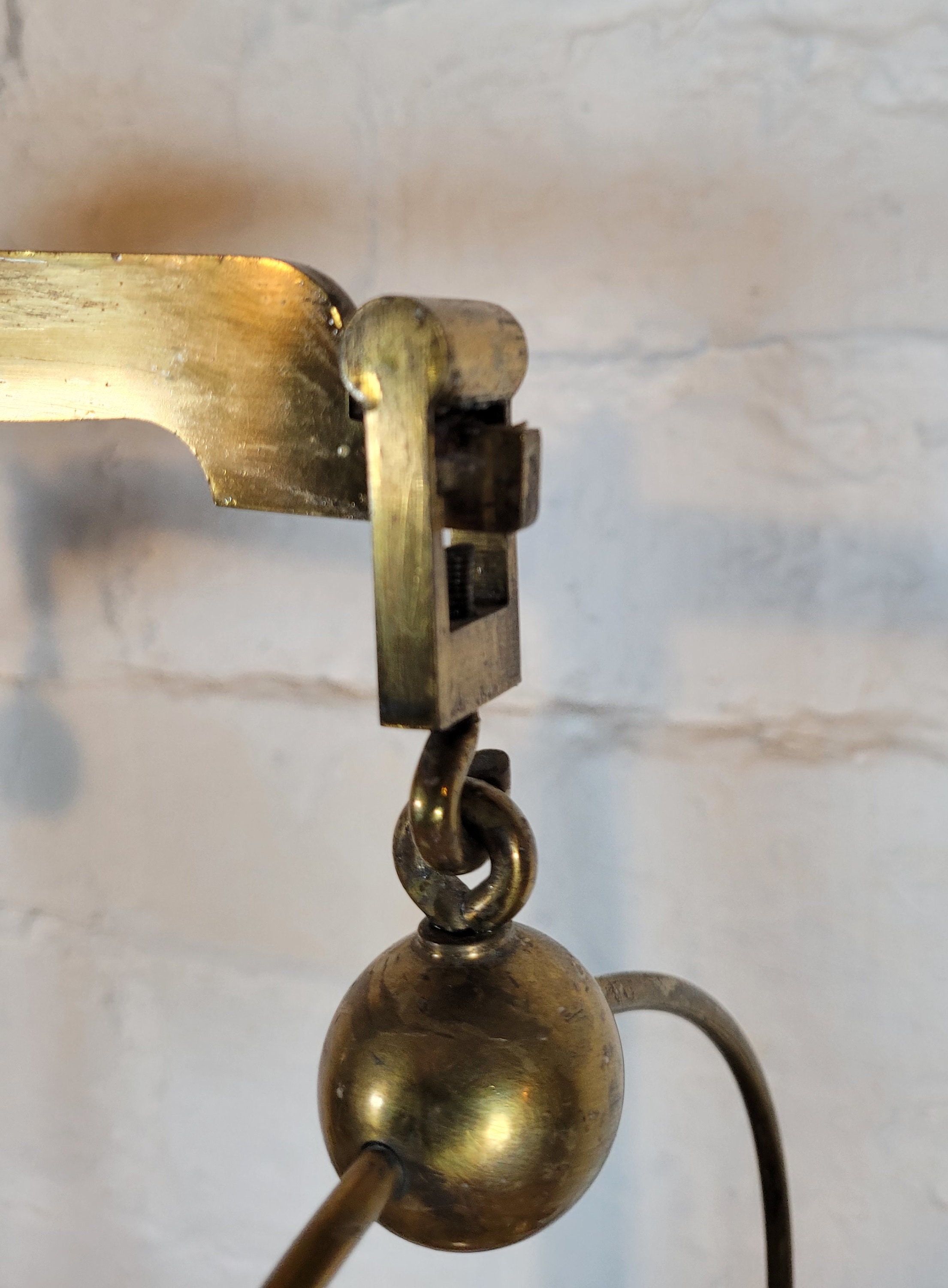 Mawのアンティーク真鍮製秤 / 大型アンティーク秤 / 重り付き