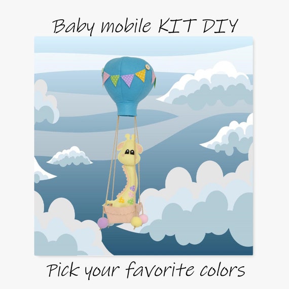 Ballon Carrousel Kit Diy Met Giraffe België - Diy Baby Mobile Kit Hot Air Balloon Ballon Carrousel Kit Diy Met Giraffe België - Diy Baby Mobile Kit Hot Air Balloon