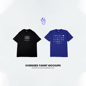 特大Tシャツのモックアップ