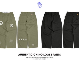 Authentische Chino Loose Pant-Modelle