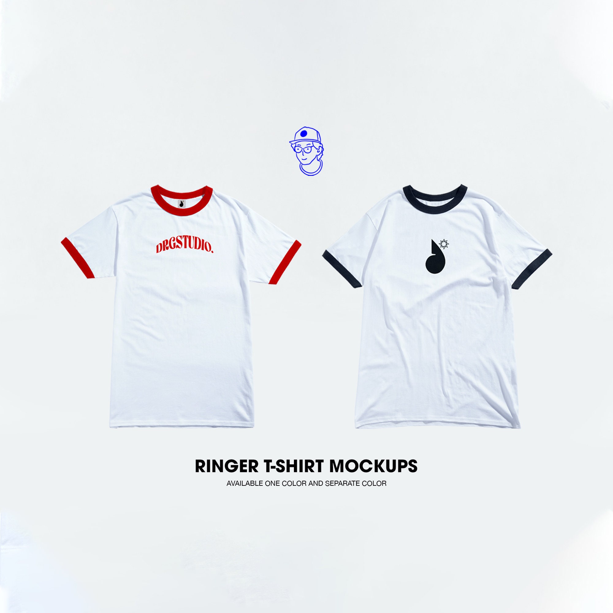Ringer T-shirt Mockups - Etsy