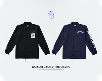 Coach Jacket Mockups