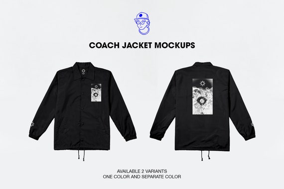 Coach Jacket Mockups - Etsy