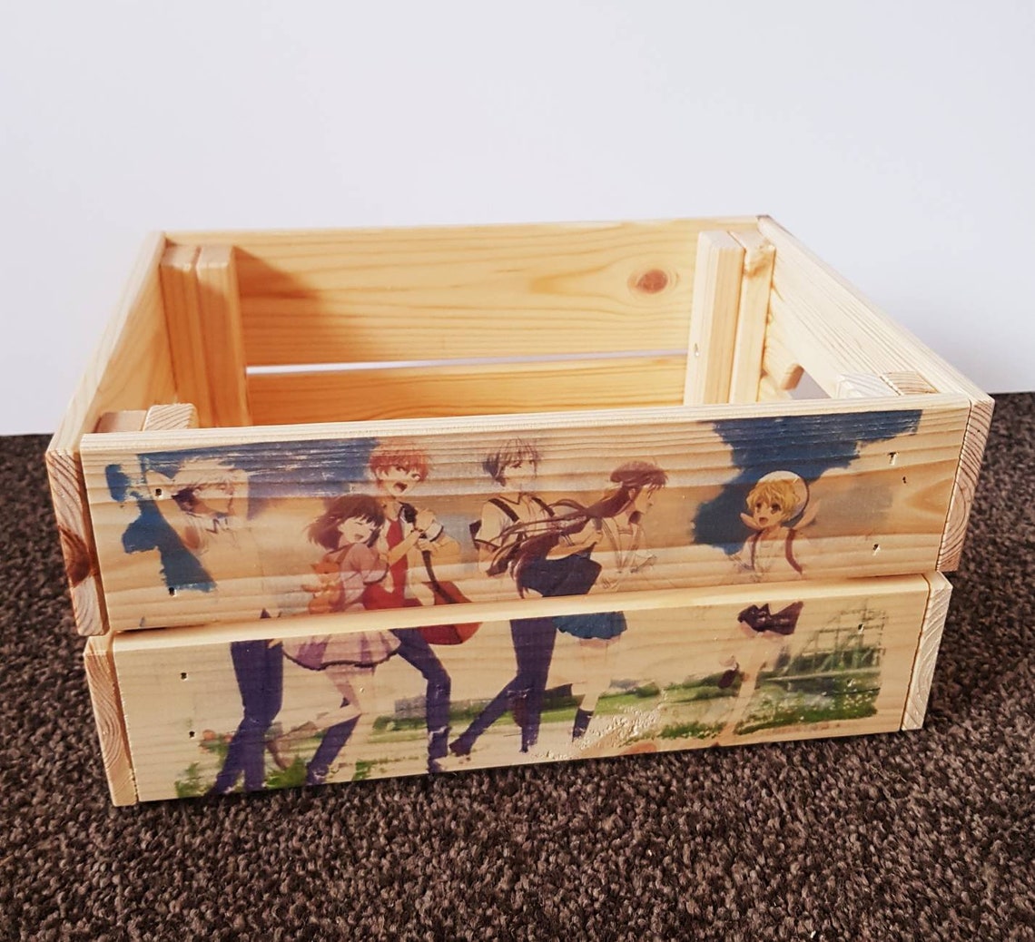 Fruits Basket Anime Wooden Handcrafted Storage Box Hamper Etsy