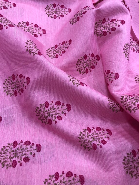 Indian Handcrafted Fabric by Fabric Stori Fabric by the Etsy