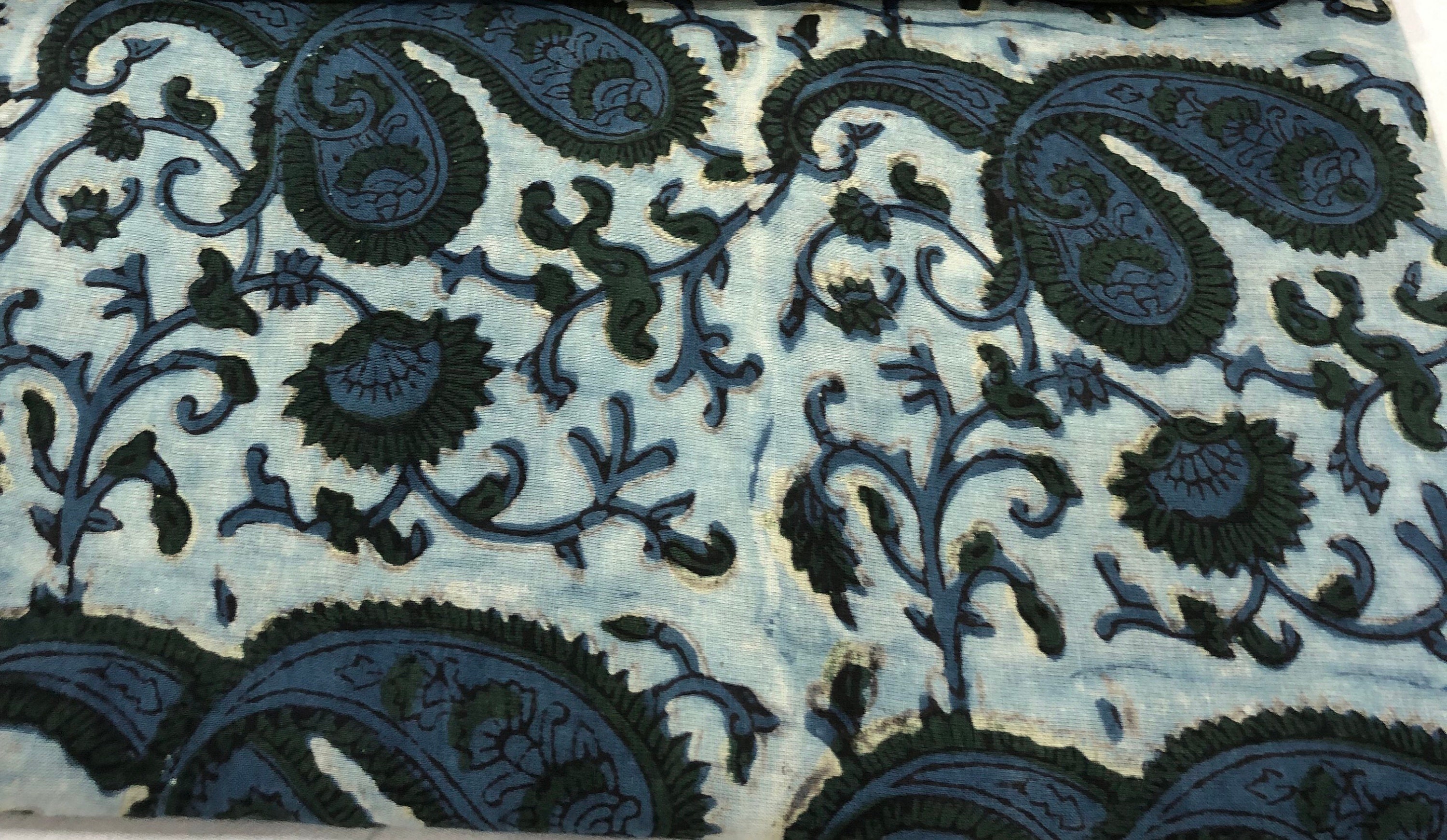 Upholstery Materials Fabric By the Meter Indian Handcrafted Fabric by