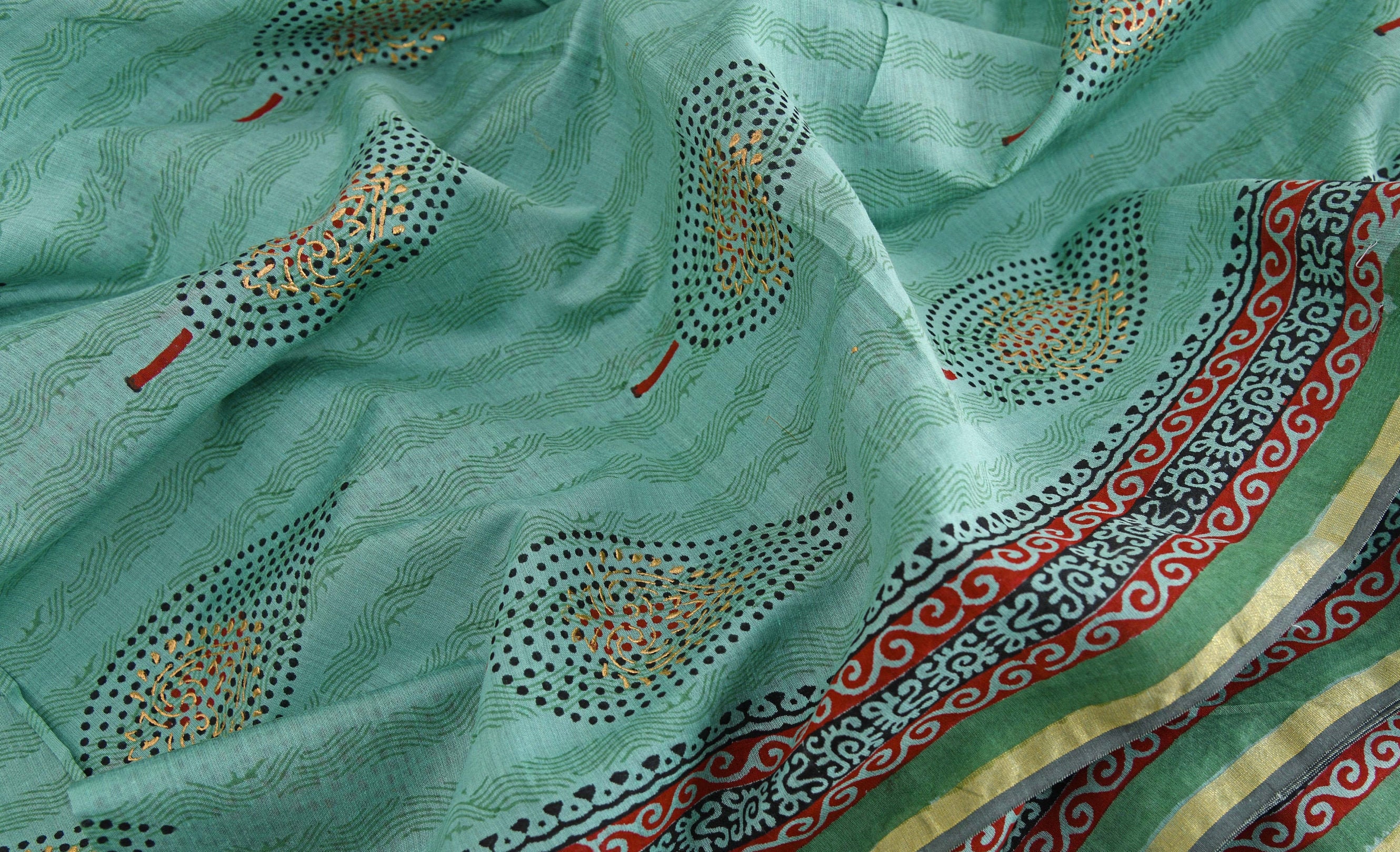 Indian Handcrafted Fabric by Fabric Stori Fabric by the Etsy