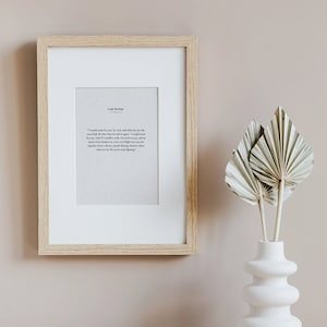Crooked Kingdom Quote | Six of Crows Quote | Kaz Brekker | Leigh Bardugo | Wall Art | Digital Printable Wall Art | Bedroom Decor | Minimal
