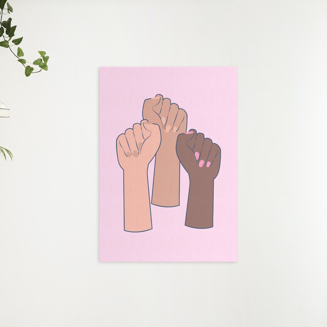 Womens Rights Wall Art Minimal Wall Art Digital Print Etsy