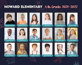 Instant Download Template School Class Photo School Photo Etsy