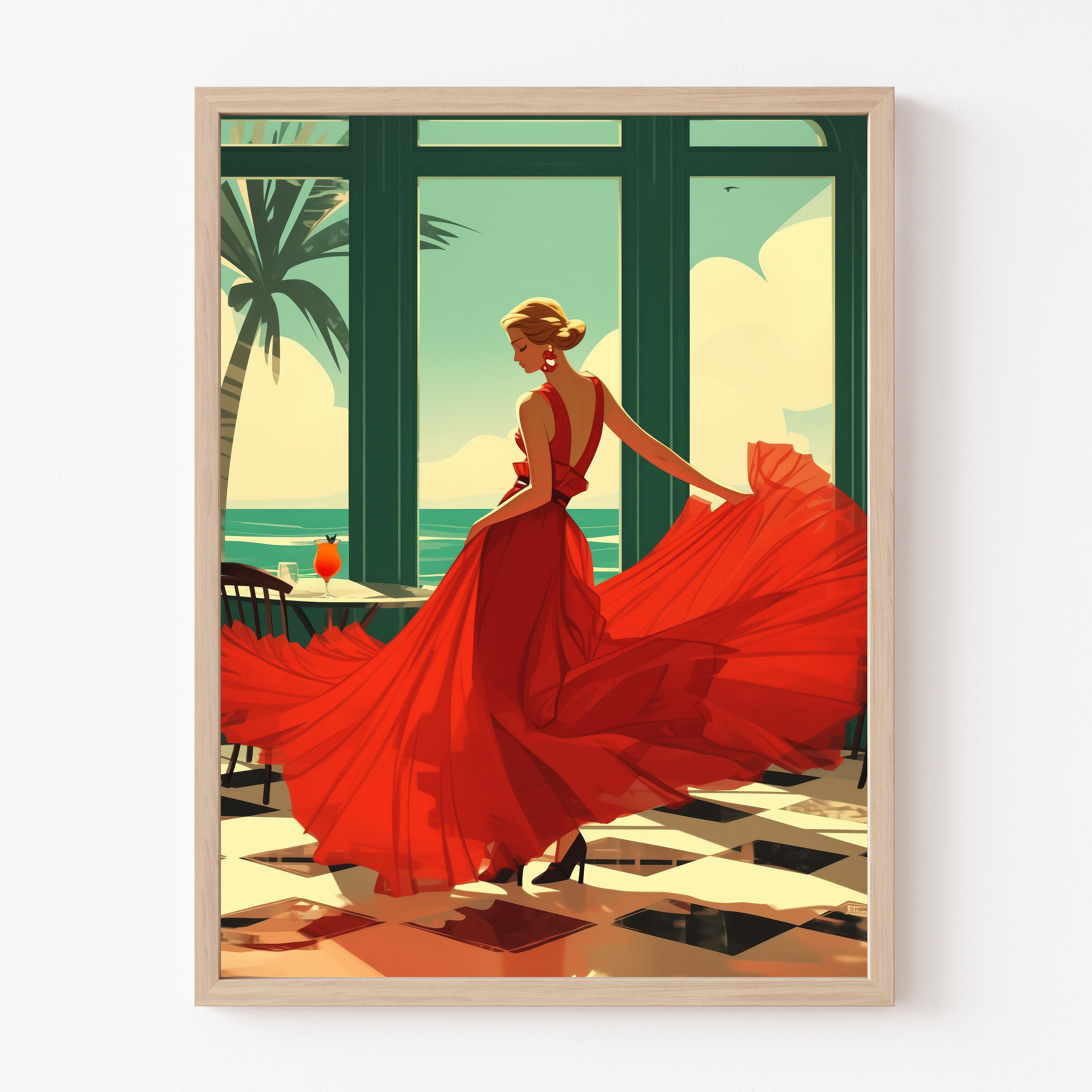 lady in red dress The Woman in Red (1984 film)