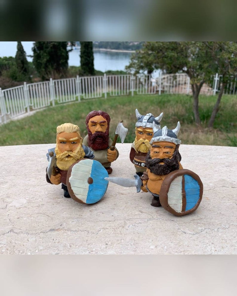 Dwarves Dwarfs vikings tiny figures Vikings gnoms