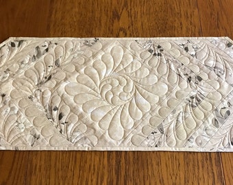 Feathers Table Runner