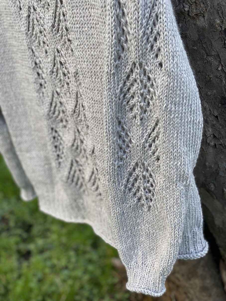 KNITTING PATTERN "old Tree" - Basic Raglan Sweater - Pullover - Jumper ...