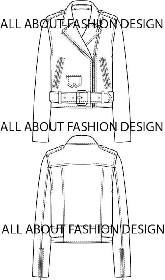 Technical Fashion Drawing: 250+ Free Vector Flat Fashion Sketches/Flats