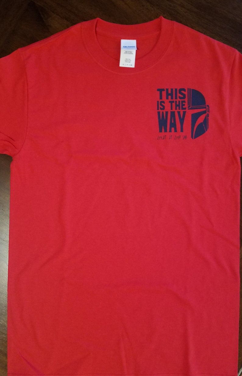 This is the Way shirt Mandalorian