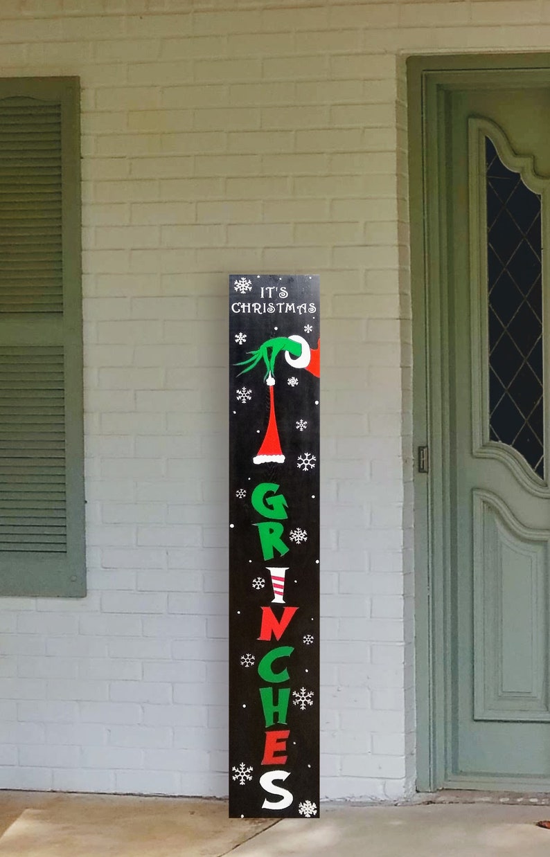 grinch front porch decor grinch front porch decor