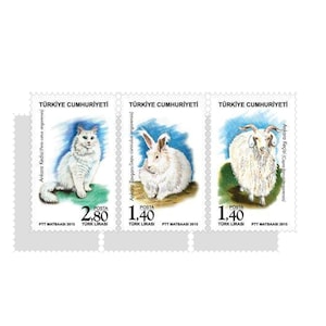 Animals Stamps set of 3 MNH Turkey 2015| Numismatics Store