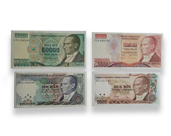 Turkey UNC Banknotes set L. 1970