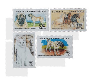 Animals Stamps set of 4 MNH Turkey 2017| Numismatics Store