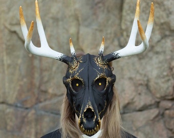 Wolf Skull Mask with Moving Jaw: 3D Printed Cosplay Mask