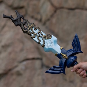 Zelda tears of the kingdom, broken master sword, lifesize replica, Cosplay Prop, Led Lights
