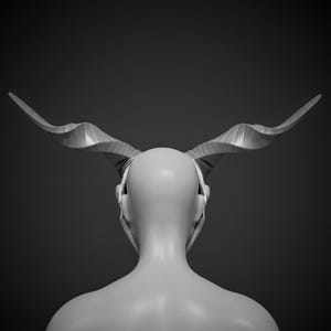 Elias Ainsworth Inspired Skull Mask 3D Model STL File: Moving Jaw Cosplay image 8