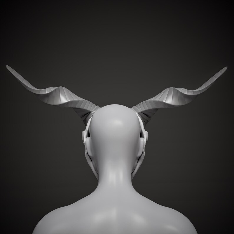 Elias Ainsworth Inspired Skull Mask 3D Model STL File: Moving Jaw Cosplay image 8