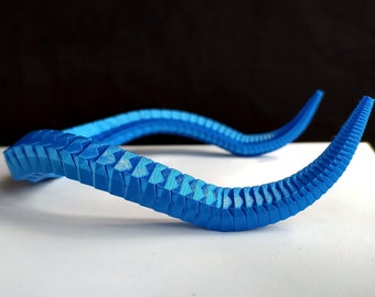 3D Printed Dragon Cosplay Horns