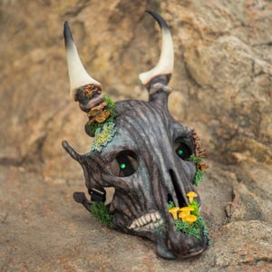Ren faire, masquerade mask, renaissance fair, skull mask, demon mask, ren faire accessories, oddities, cosplay mask
