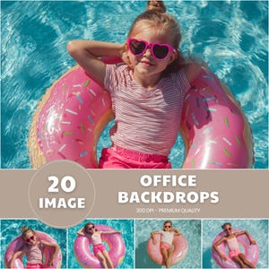 Summer Digital Background for Photography. pool boy background. Digital Background. Instant download