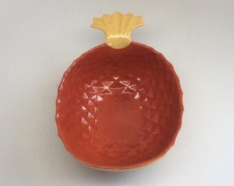 Laure Japy Paris France Limoge Porzellan Ananas Schale