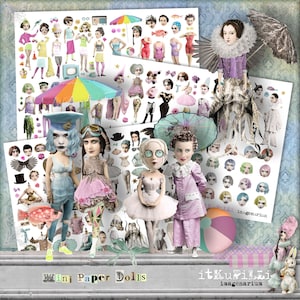 Paper Dolls Etsy