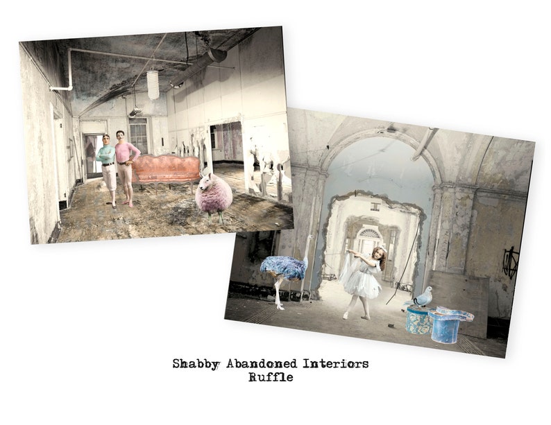 Ruffle Vintage Fun 4 X Digital Collage Sheet Bundle Jpg | Etsy