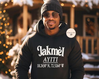Jakmèl Ayiti Hoodie, Haitian Pride Sweater