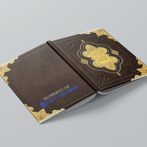 History Of The Time War Personalised Notebook Based on Doctor Who