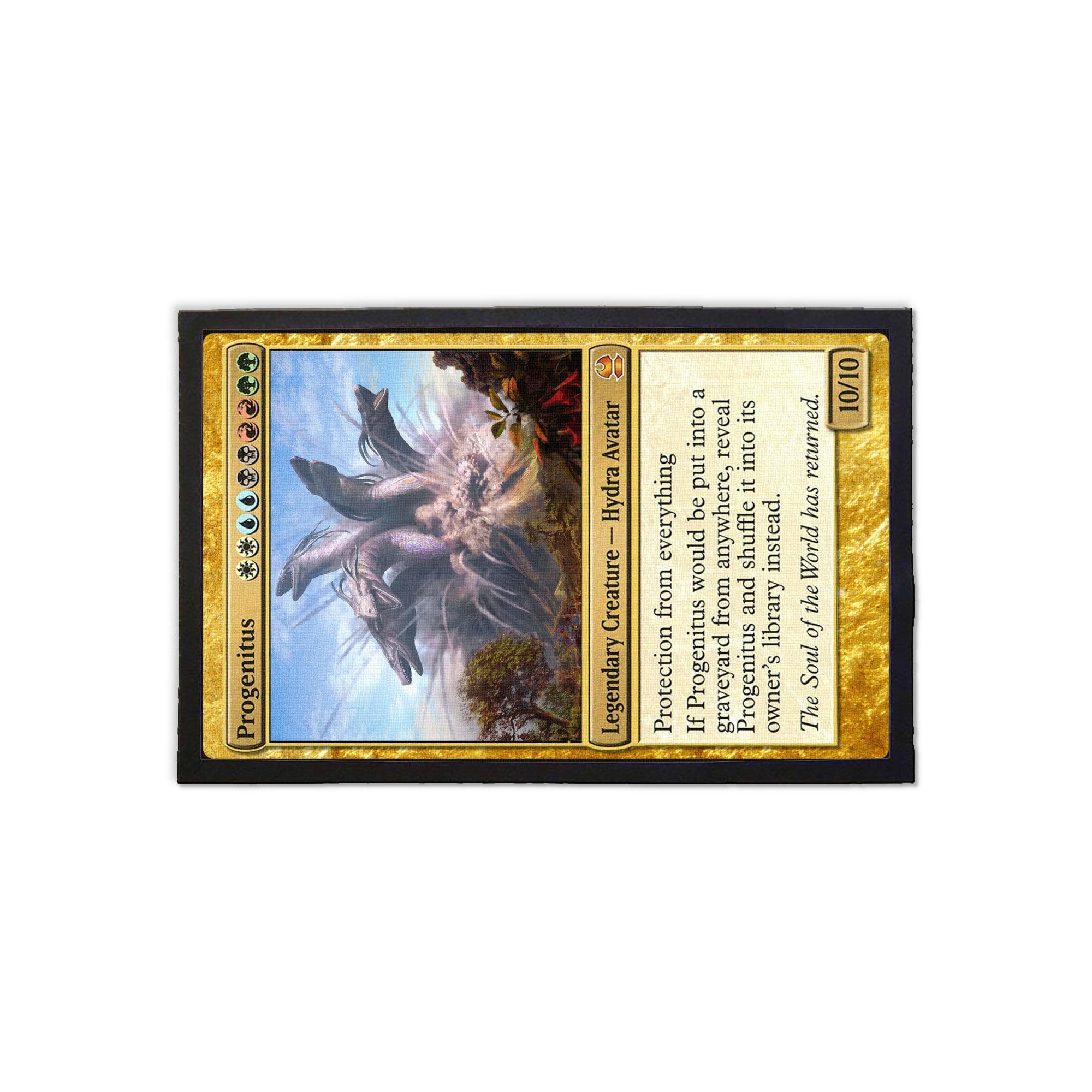 Progenitus Legendary Creature Magic the Gathering Card Welcome Mat