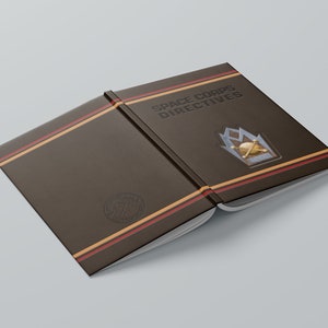 Space Corps Directives Book Hardback Lined Notebook Based On Red Dwarf