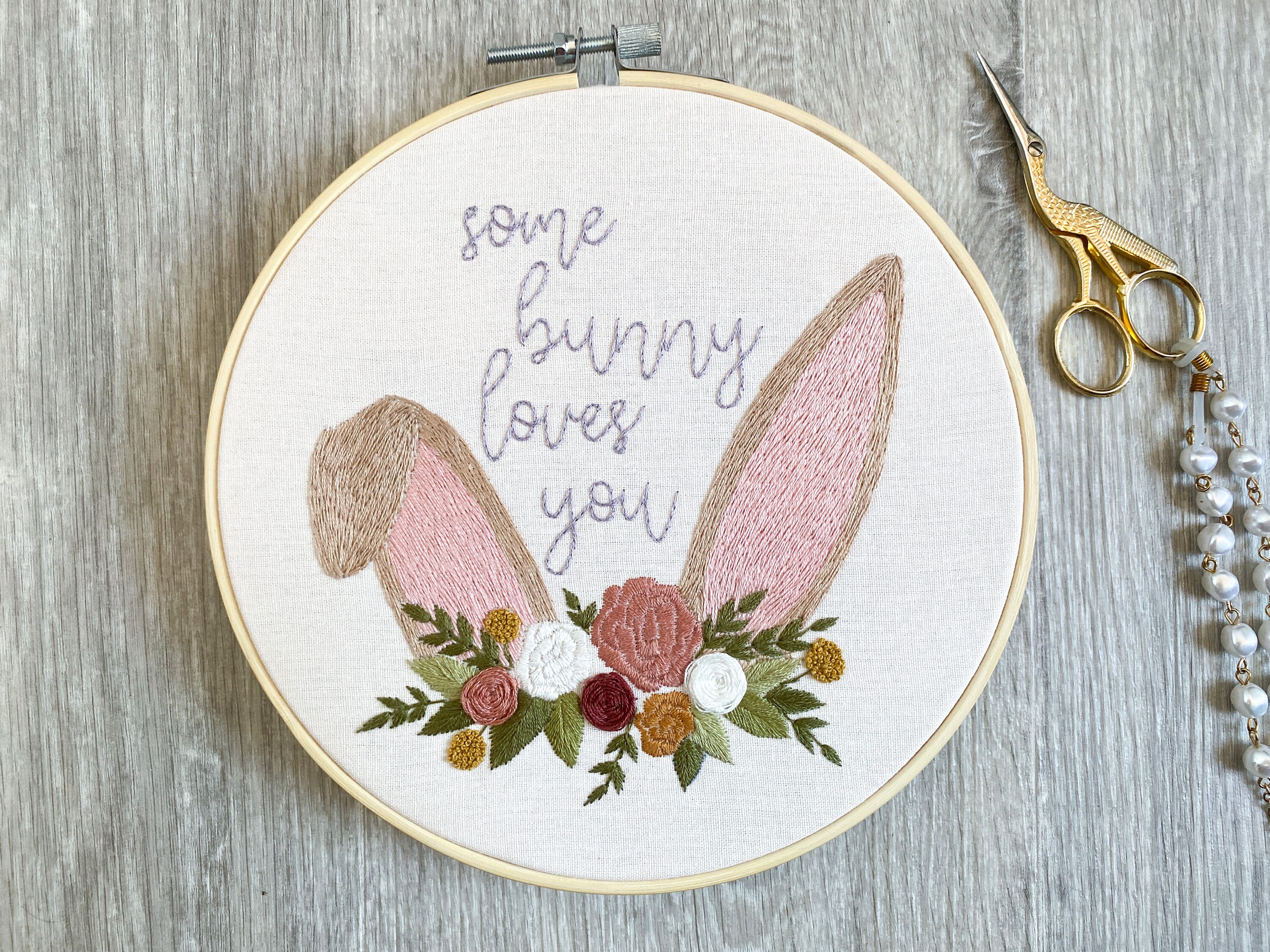 32+ Somebunny Loves You Embroidery