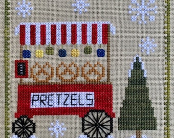 CHRISTKINDLMARKT part 6, PRETZEL STAND